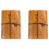 Refillable A6 Leather Notebook Journal 2 Pack 1