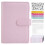 A6 Budget Binder with Zipper Envelopes Pink 1