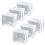 Blind Headrail Bracket Plastic Box Mounting 6 Pcs 1