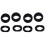 Soft Silicone Earbud Covers for Galaxy Buds Live 6 Pairs 1