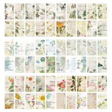 Gardenne tear-resistant paper collage material 60 pcs