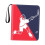 Card Collector Binder with 400 Pockets Red Blue 4