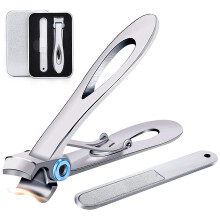 Heavy Duty Toenail Clippers Stainless Steel Wide Jaw Curved