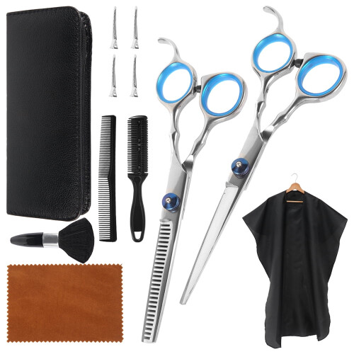 Hair Cutting Scissors Set Professional 12-Piece