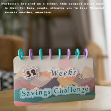 Budget Binder Saving Challenge 52-Week Cash Planner
