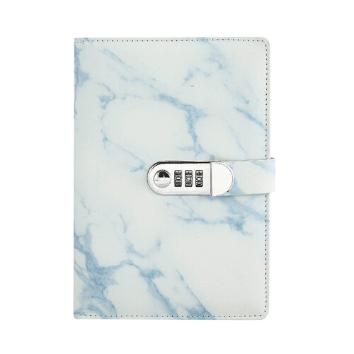 Password Lock Journal PU Leather 1 Pack