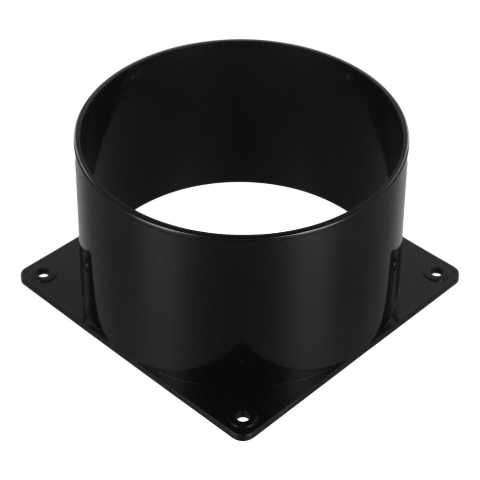 Abs Wall Flange Connector For Ventilation Pipe 120Mm 9314556538254
