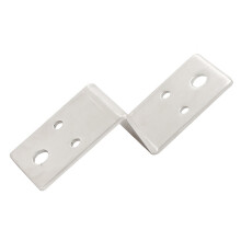 Stainless Steel Z-Shaped Corner Connector 40mm