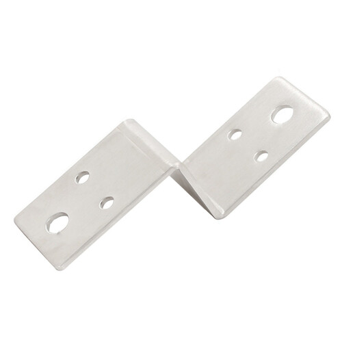 Stainless Steel Z-Shaped Corner Connector 40mm