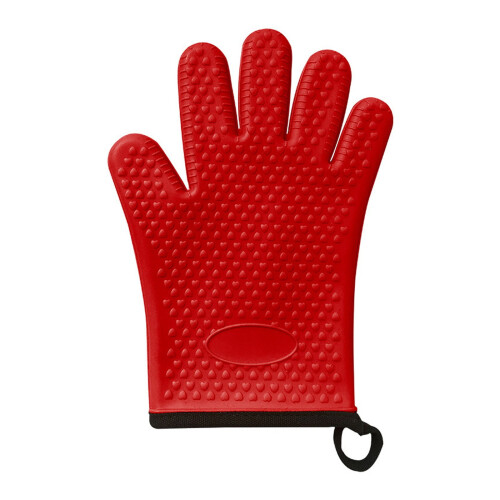 Silicone Kitchen Oven Mitts with Cotton Lining 2 Pack