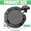 Rain Tank Net - RNF-2P - 96 cm - Polyester - Drawstring 2