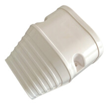 PVC air conditioner line cover end cap