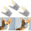 Adjustable Dog Respirator Muzzle, Breathable, 3 pcs 1