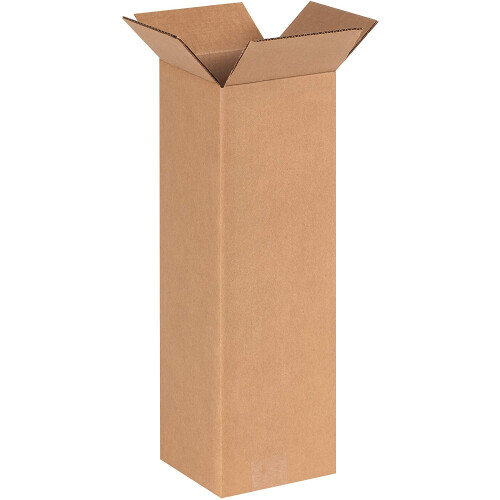 Corrugated Box 6x6x18 Inches 25 Pack