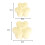 Clover-Shaped Throw Pillow, Full Filled, 16x16 Inch 2