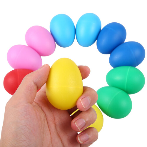 Htovila egg shakers musical classroom instruments 12 pcs 1
