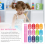 Potholder Loops 7 Inches 192 Pcs 12 Colors 6