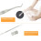 Htovila nail cleaner stainless steel pedicure tool 3
