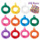 Potholder loops weaving craft supplies 192 pieces multicolor 5