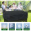 Barbecue cover - Classic 2-pit griddle - Waterproof - 420D Oxford fabric - Drawstring 3