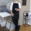 Canvas Kitchen Apron with Back Straps and Large Pockets 6