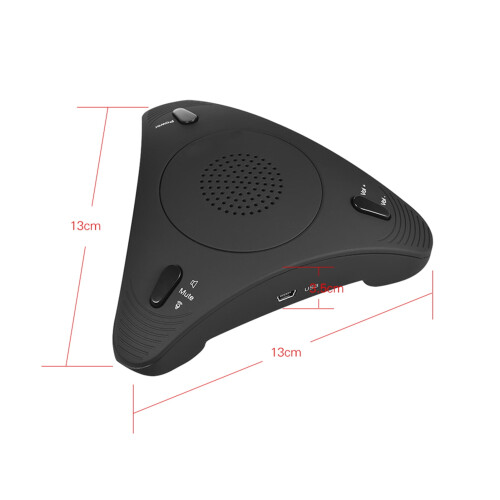 USB desktop conference microphone omnidirectional condenser 2