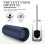 IXO Toilet Brush and Holder Set Black 2 Pack 5