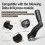 3X Drill Press Table Elevation Crank Handle P/N 1344258 for Drill Press Table,14.5mm (9/16inch) Diameter Elevating Shaft 5