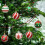 Godom Christmas Tree Ornaments Red Green 30PC 7