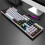 Godom USB wired gaming keyboard with rainbow LED backlight 2