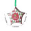 Christmas candy packaging box star design 1 piece 3