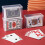 Clear Plastic Trading Card Storage Box with Snap Closure 8