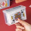 Clear Plastic Trading Card Storage Box with Snap Closure 7