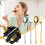 Gold Stainless Steel Fork Spoon Long Handle 1pc 4