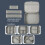 Cable Organizer Bag Waterproof Oxford Large Capacity with 2
