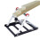 2X Adjustable Cutting Machine Support Frame with Foldable Miter Table Portable Woodworking Tool 4