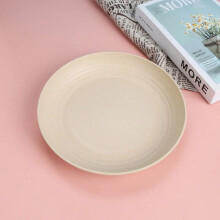 Wheat Straw Dinner Plates Microwave Safe 23 cm 4 Colors