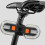 Bicycle rear light - Universal - Black - USB rechargeable - Side audible alerts 2