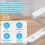 LED desk lamp - Foldable - Dimmable - USB rechargeable 800 mAh - Blue light filter 5