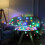 Hengsof Christmas snowflake icicle lights outdoor 30-count 4