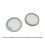 2X Vacuum Filter Compatible with  G30 Max /  E203 Vacuum Cleaner Replacement Parts E203 Filter HEPA Filter Pre-Filter 6