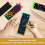 Rainbow Scratch Bookmark Craft Kit for Kids 4 Styles 7