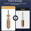 2X for FLASHFORGE AD5X Upgraded 3D Printer 0.4mm Hotend Nozzle Assembly,Extra 4PCS Silicone Sock+ 4PCS Nozzle Brush 4