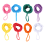 Potholder Loops Weaving Craft Kit 96 Pieces Multicolor 3