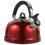 Red Stainless Steel Whistling Kettle 1.7L 5