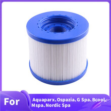 2X Universal Wave Spa Filter for Aquaparx, Ospazia, G Spa, Bcool, Mspa, Nordic Spa Enhanced Filtration Efficiency