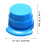 Needleless Stapler Solid Color Mini School Stapler 3