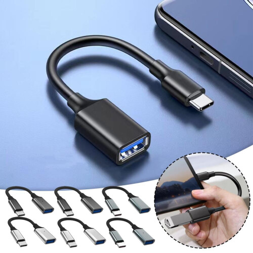 USB-C to USB OTG adapter cable 1