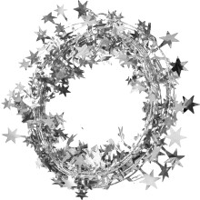Star Garland Tinsel Brace Wire 25 Ft Pack of 2