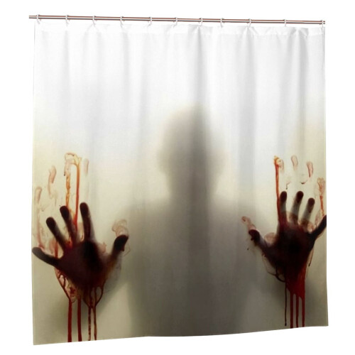 The Walking Dead shower curtain polyester 72x72 inches 1
